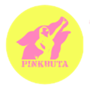 似顔絵師ぴんくぶたロゴ