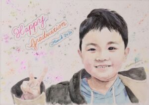 似顔絵　記念日