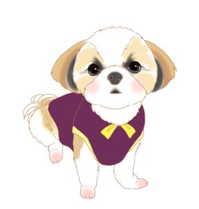 犬の似顔絵