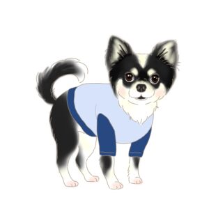 犬の似顔絵