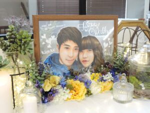 ウェルカムボードの似顔絵9