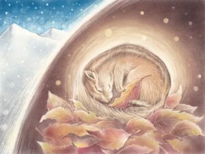 リス　イラスト