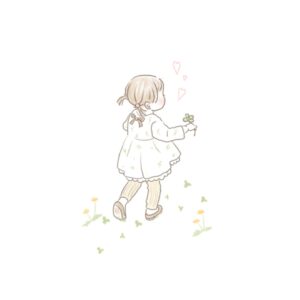子ども　似顔絵