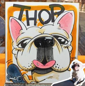 バーシー似顔絵