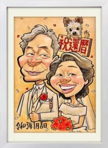 東京タワー似顔絵