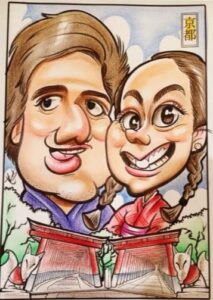 爆笑似顔絵商店清水・二寧坂店