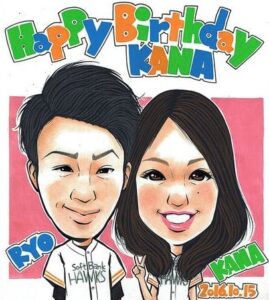 似顔絵富山　塗り絵屋