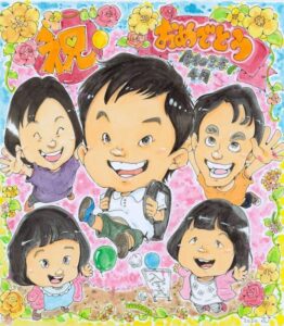 似顔絵花WORKSさくらじま