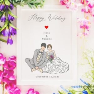 洋装ウェルカムボード【ウェディングドレス】SNW