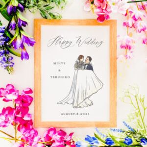 洋装ウェルカムボード【カラードレス】SNW