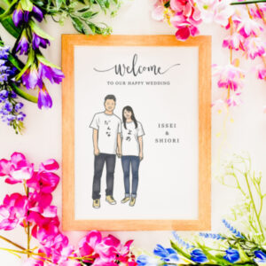 お気に入りの1枚をウェルカムボードに（SNW）