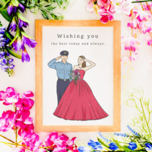 洋装ウェルカムボード【カラードレス】SNW