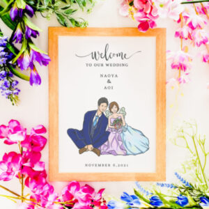 洋装ウェルカムボード【カラードレス】SNW