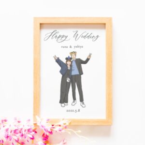 お気に入りの1枚をウェルカムボードに（SNW）