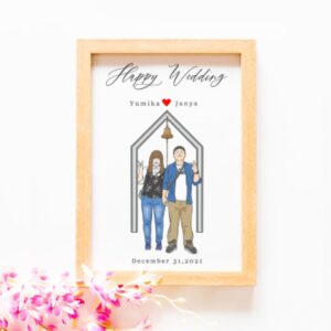 お気に入りの1枚をウェルカムボードに（SNW）