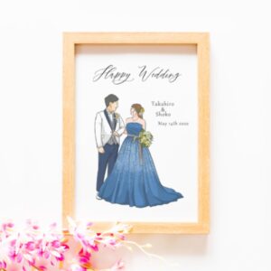 洋装ウェルカムボード【カラードレス】SNW