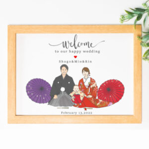 ウェルカムボード【横】（SNW）