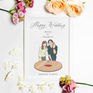 お気に入りの1枚をウェルカムボードに（SNW）