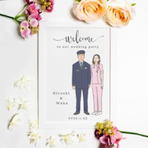 お気に入りの1枚をウェルカムボードに（SNW）