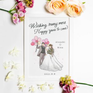 洋装ウェルカムボード【ウェディングドレス】SNW