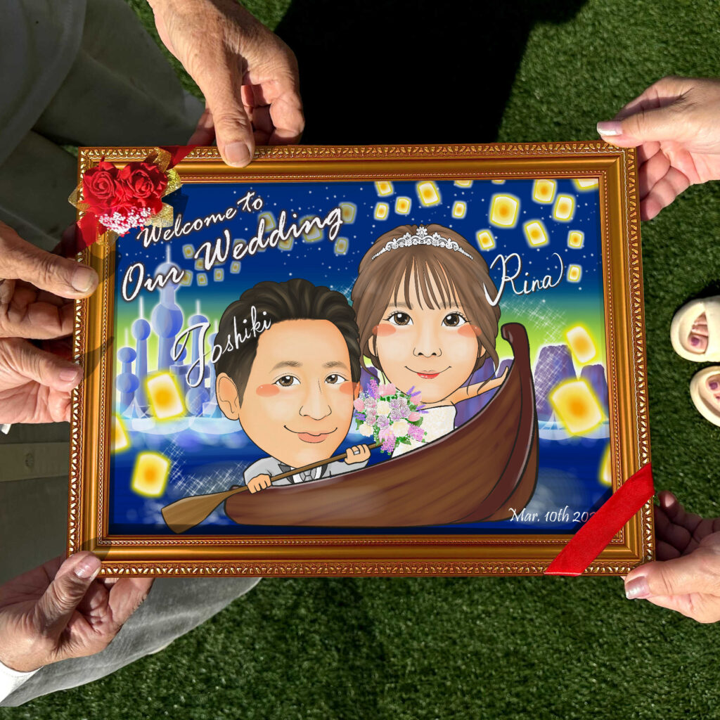 可愛い似顔絵プレゼント作品ギャラリー★キャラクターコスプレ! 作品サンプル14