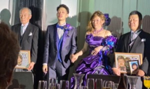 結婚式似顔絵作品