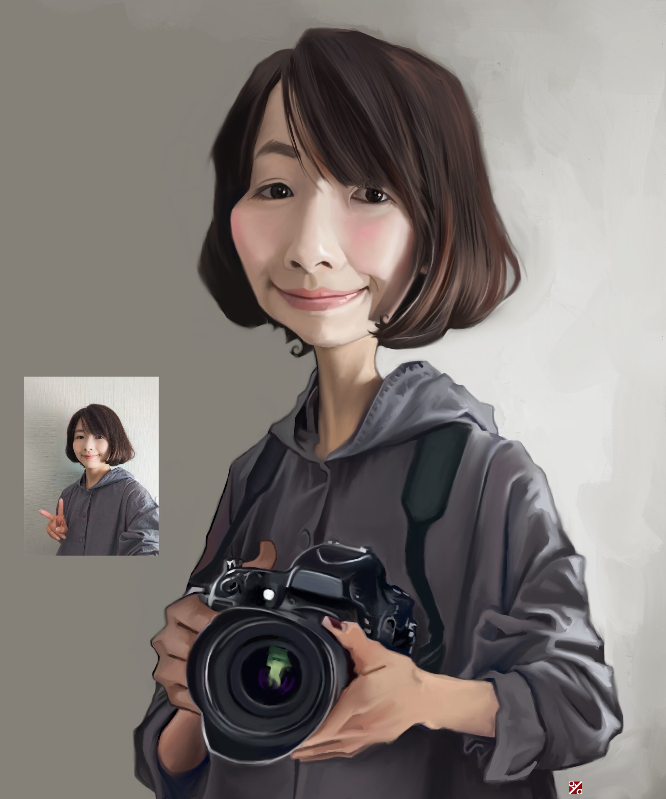 RYU カメラと女性