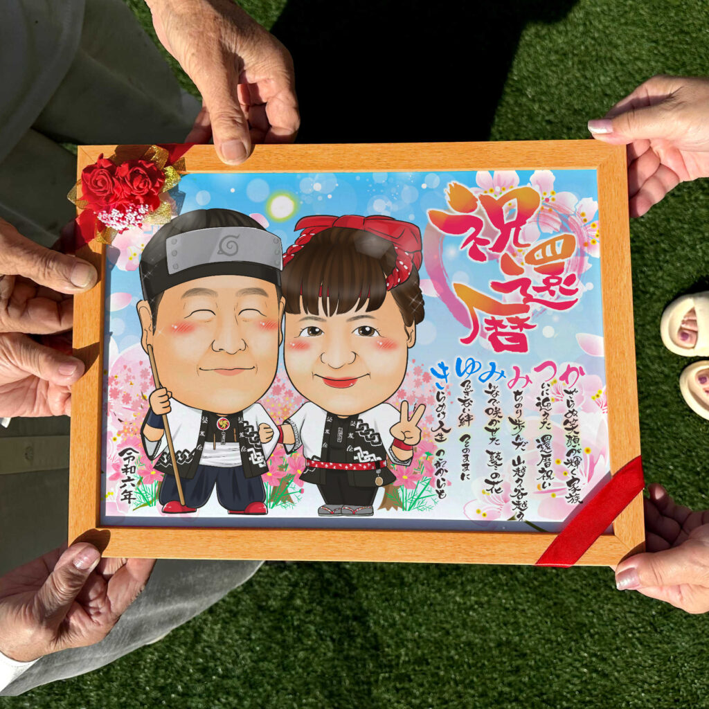 可愛い似顔絵プレゼント作品ギャラリー★キャラクターコスプレ! 作品サンプル13