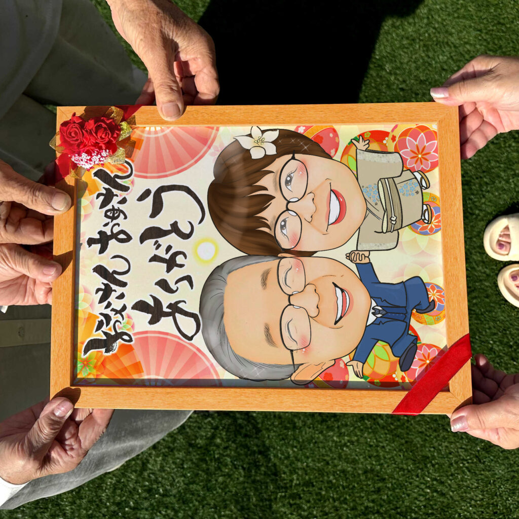 可愛い似顔絵プレゼント作品ギャラリー★ありがとうスタイル! 作品サンプル8