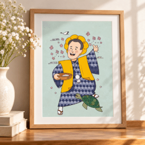 やさしく穏やかな似顔絵