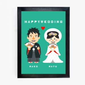 おかしの国の似顔絵